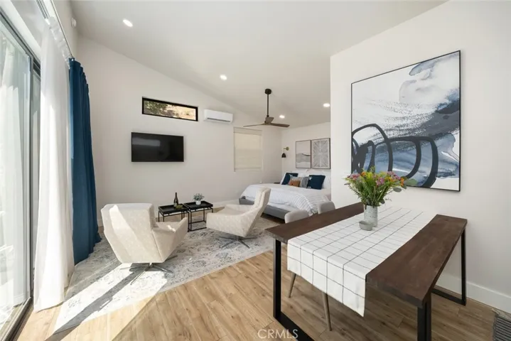 ADU living and bedroom area