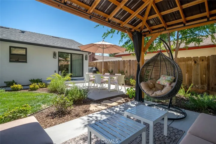 Back yard gazebo