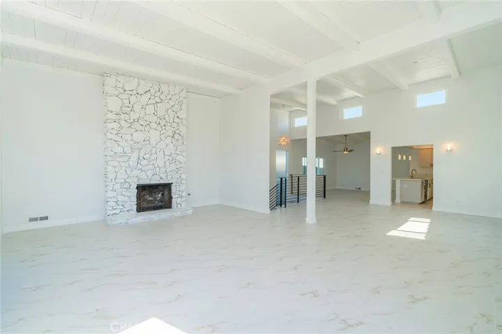 Living room to kitchen