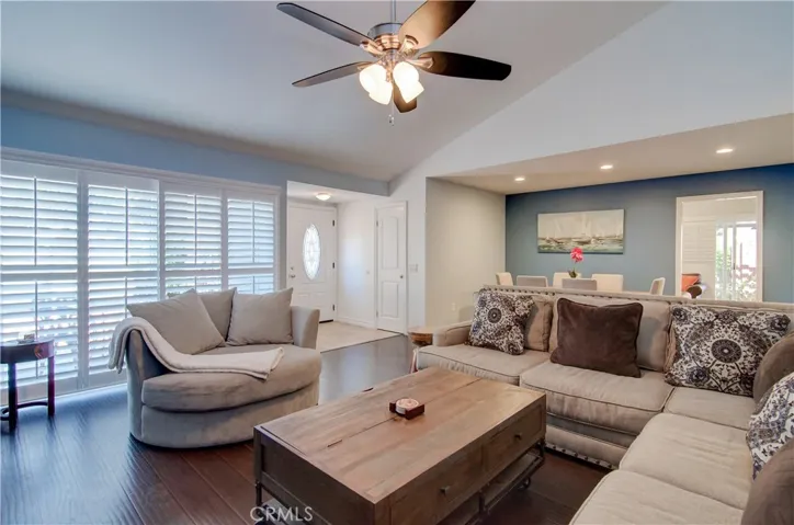 Your front entry with vaulted ceilings and lots of natural light