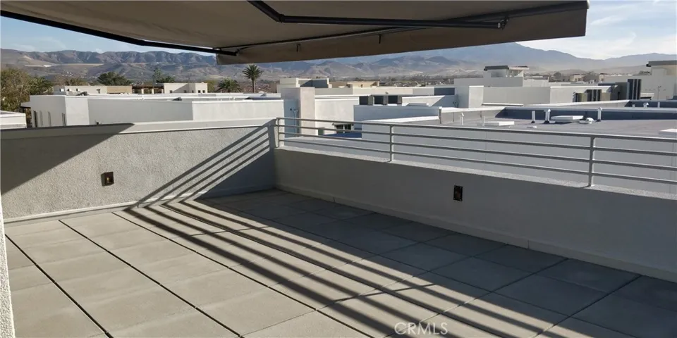 Roof Top Balcony Awning Deployed