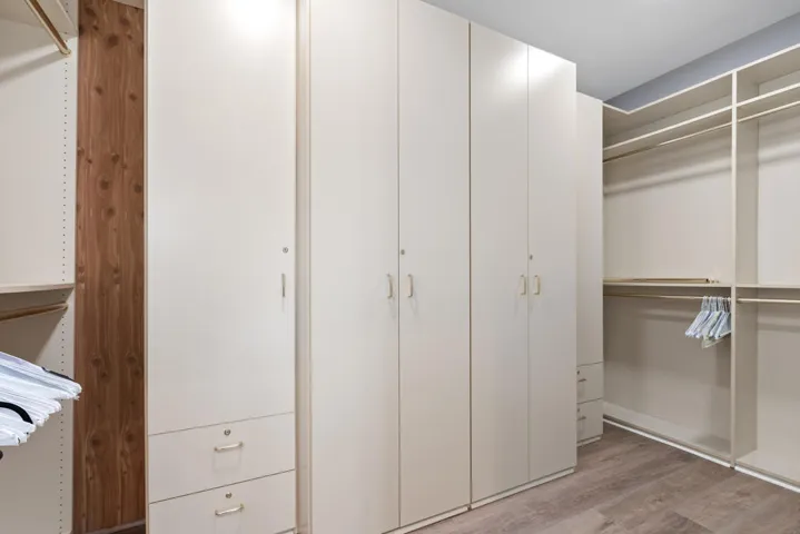 Plenty of Closet Storage