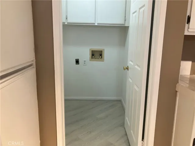 Inside Laundry Room, new flooring