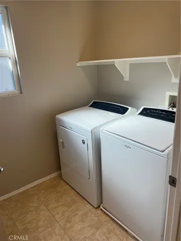 Upstairs laundry