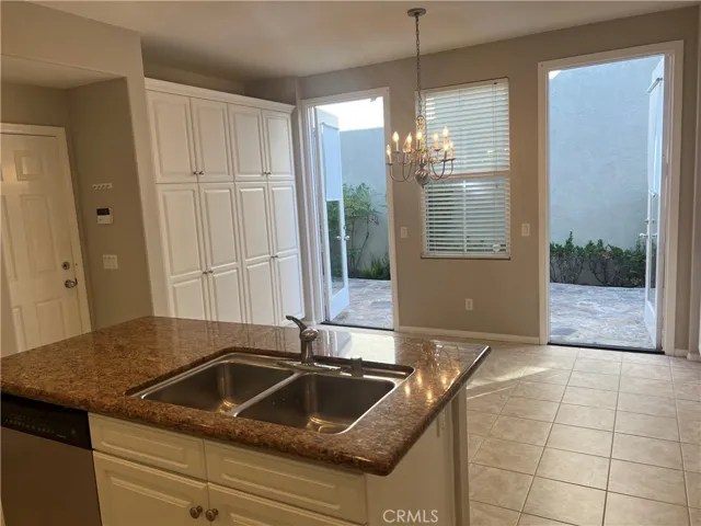 Large kitchen with LOTS of storage.