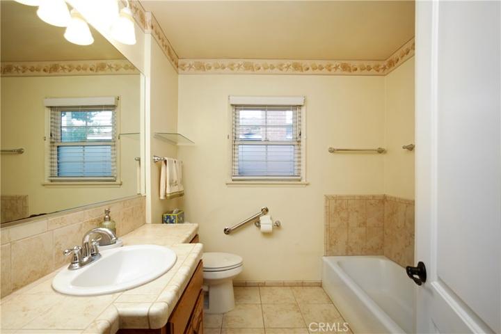 Large hall bathroom