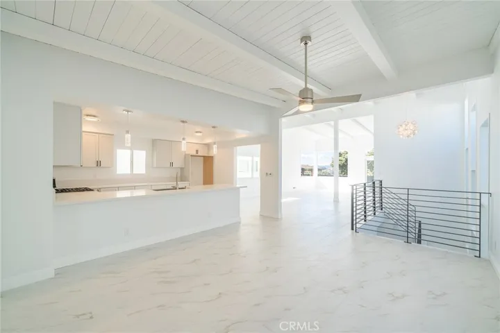 Dining room to kitchen and living room