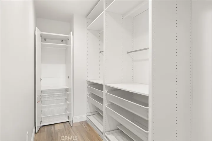 Master bedroom closet