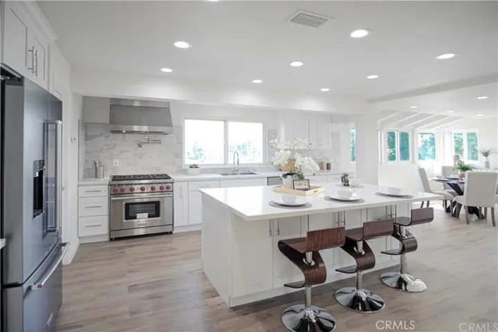 High end finishes in kitchen