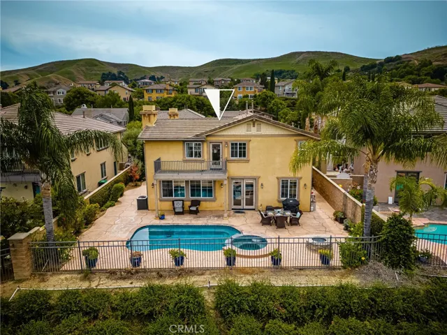 Back of the house Aerial view