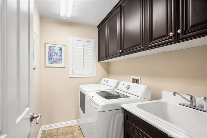 Laundry Area with Sink