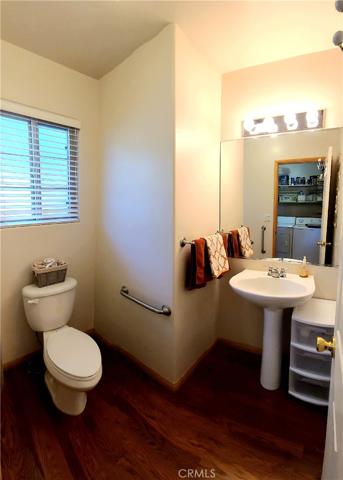 Half bath upstairs