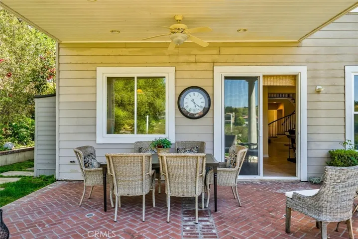 Covered patio