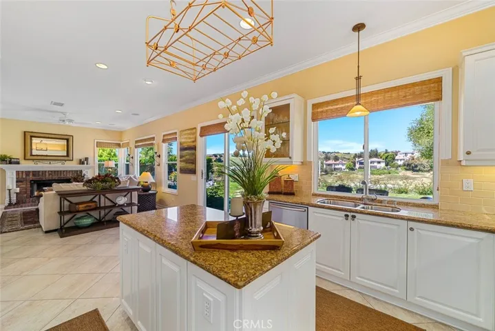 Open to family room