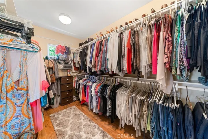 Huge master closet