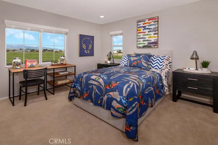 Photo of Model Home Bedroom#3.