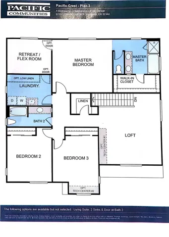 Floor plan Second floor Plan 3