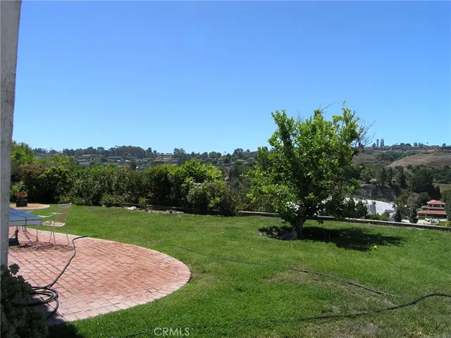Spacious, flat rear yard