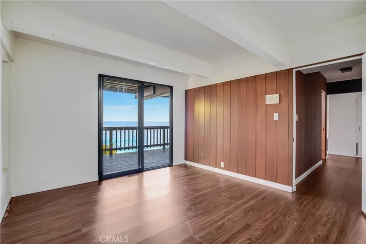 Lower Level Bedroom #4 with panoramic ocean view deck attached.