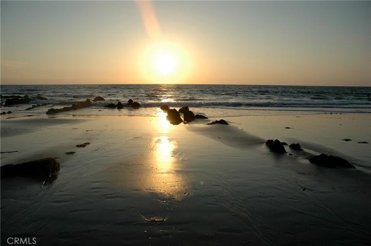 Salt Creek Beach at low tide.