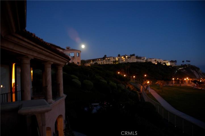 Moon Rising over the Ritz Carlton
