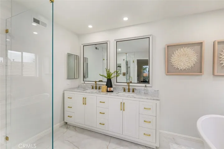 Another angle of the master bathroom