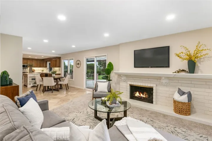 Another angle of the family room