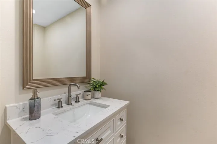 1/2 bathroom downstairs
