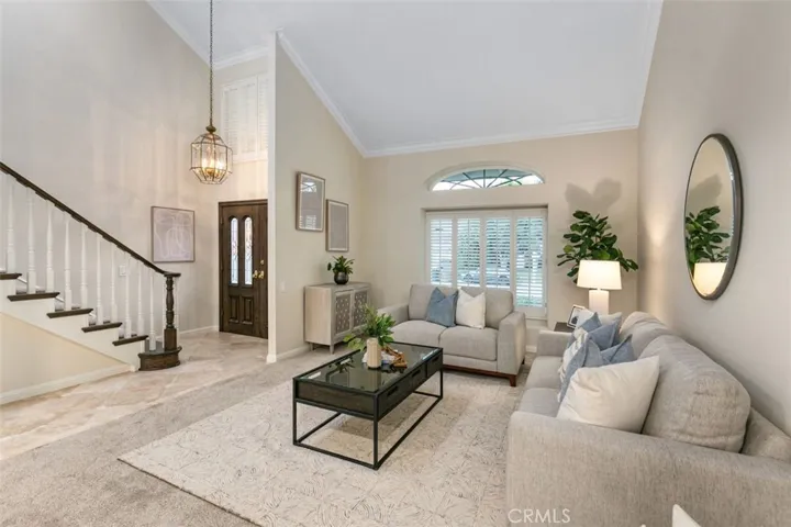 Looking back towards the front door