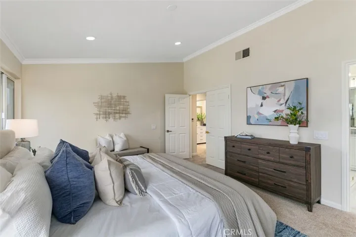 Alternate angle of the master bedroom