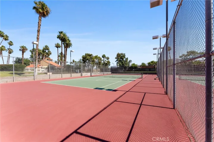 Whether it's a morning tennis match or an afternoon swim, the community offers venues for active living.