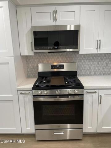 Microwave and Stove