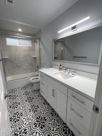 Hallway bathroom