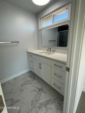 Master Vanity and Tile floors