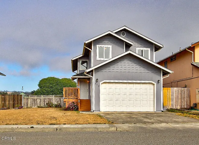 Two-car garage attached