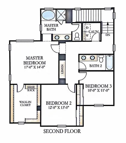 Floor plan - 2nd