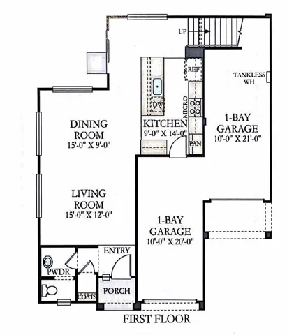Floor plan - 1st