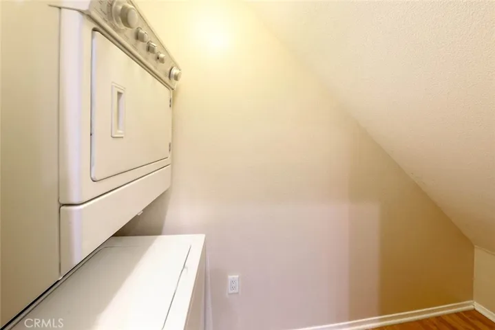 Convenient laundry room off kitchen
