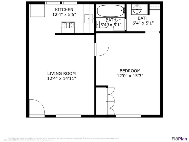 Typical Layout - 1 Bedroom
