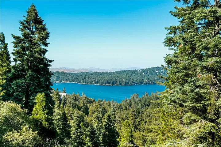Views of Lake Arrowhead and beyond.