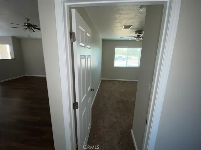 Bedroom 1 on left side of home (entering home)