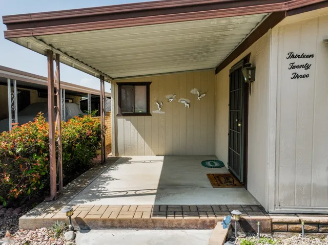 Front entrance