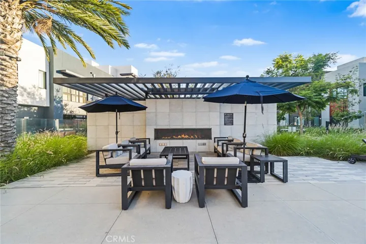 Community Outdoor Fireplace