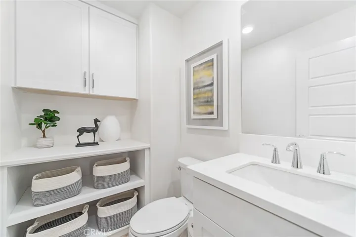 Second floor powder Bathroom