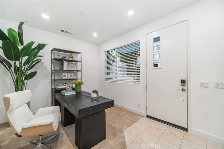 Downstairs Office & Front Door