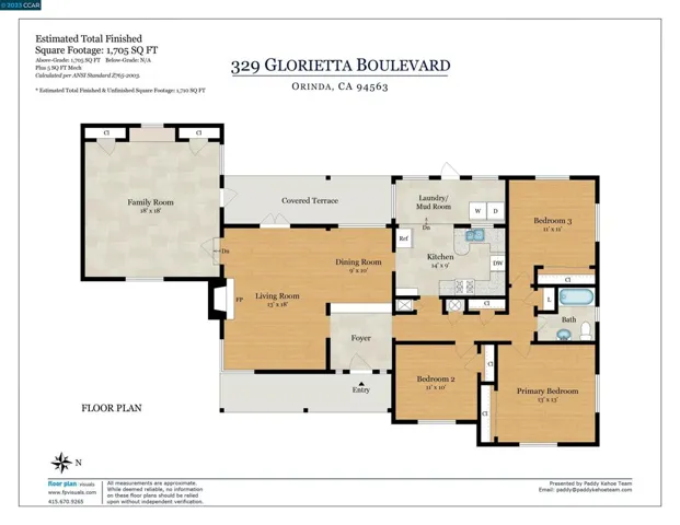 329 Glorietta Blvd, Orinda, California 94563