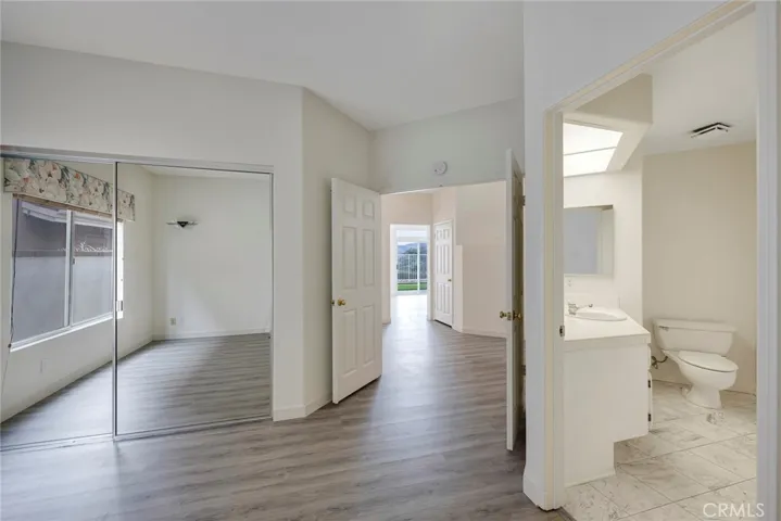 Downstairs Bedroom and bathroom