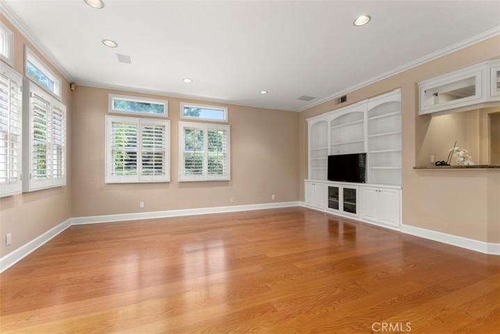 Open concept family room