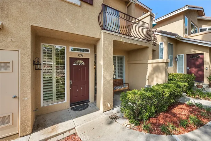 Enjoy outdoor living on your own covered patio.