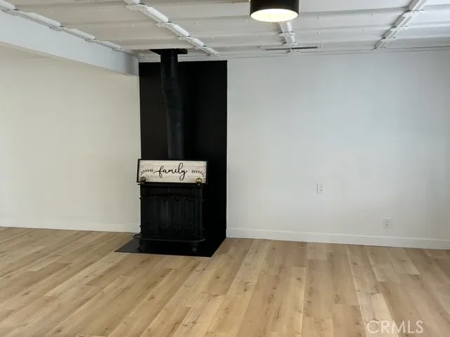 Wood burning Fireplace
